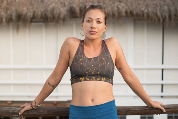 Autumanl Leaves Yoga Leggings - Image 8