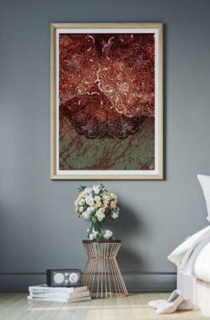 Giclée Fine Art Print of "7 Points of Reflection "(2020)