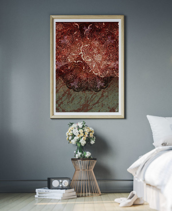 Giclée Fine Art Print of "7 Points of Reflection "(2020)