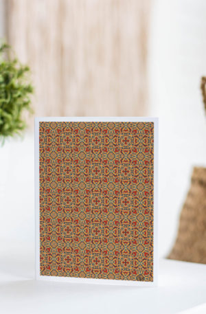 Bede's Tesselation (2020) : 7x5" Folded Greetings Cards