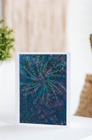 Coming up for Air (2020) : 7x5" Folded Greetings Cards