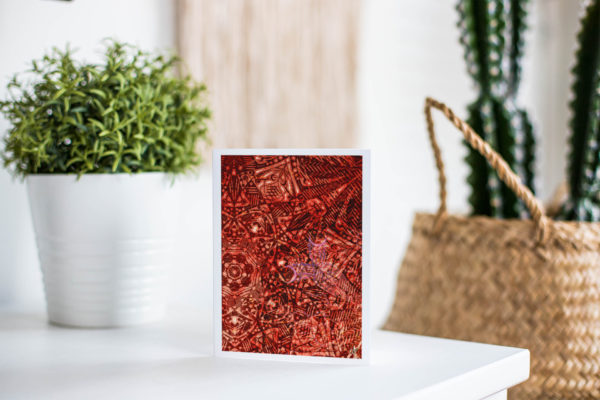 Detailed Reflections (2020) : 7x5" Folded Greetings Cards