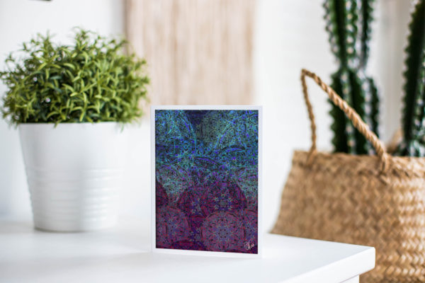 Mandalique (2020) : 7x5" Folded Greetings Cards