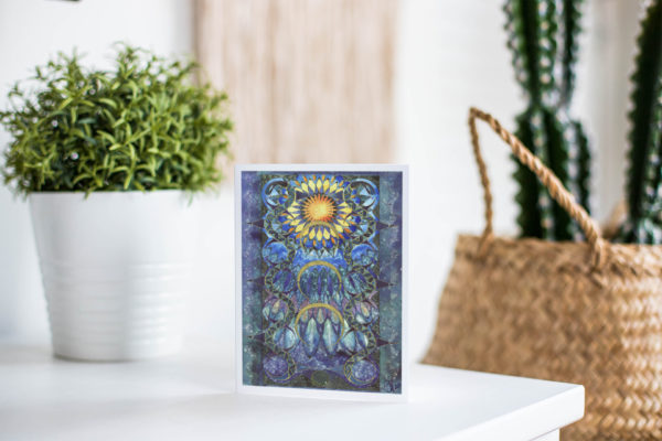 Serpent's Song (2020) : 7x5" Folded Greetings Cards