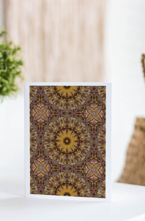 Softly Tiling (2020) : 7x5" Folded Greetings Cards