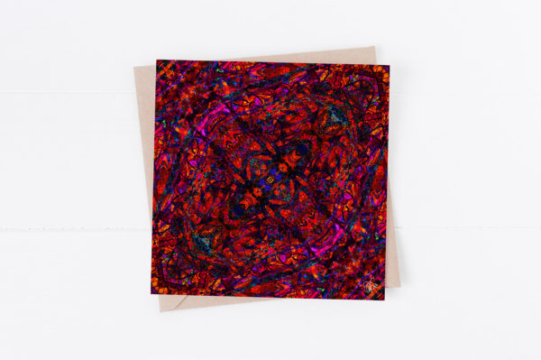 Temporality (2020) : 6x6" Folded Greetings Cards - Image 3