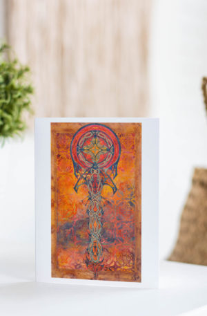 the Key (2020) : 7x5" Folded Greetings Cards