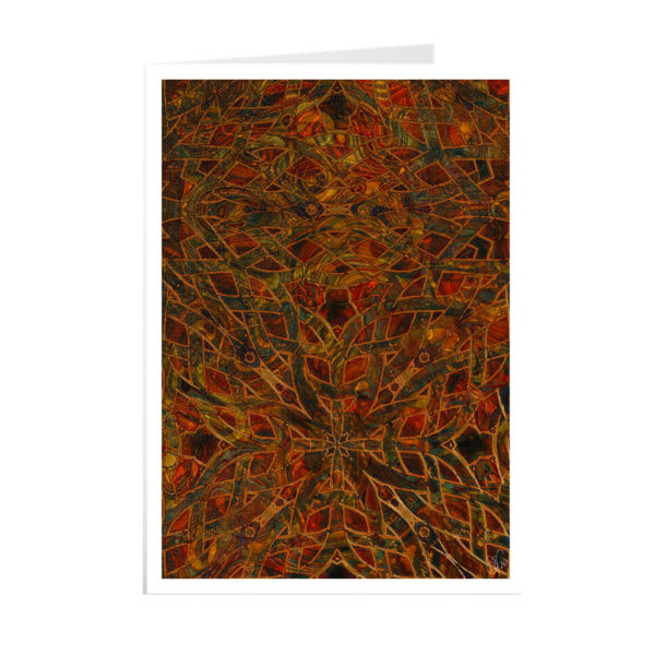 Echoing the Ancestral Dream (2020) : 7x5" Folded Greetings Cards - Image 2