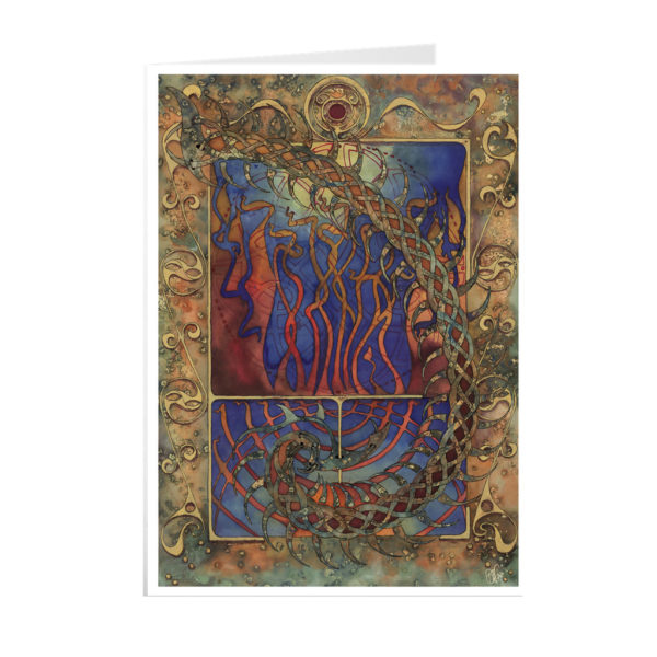Golden Meme (2020) : 7x5" Folded Greetings Cards - Image 2