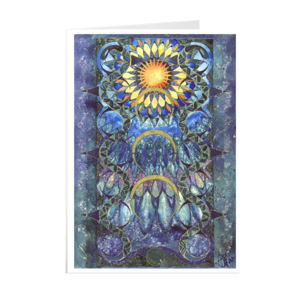 Serpent's Song (2020) : 7x5" Folded Greetings Cards - Image 2