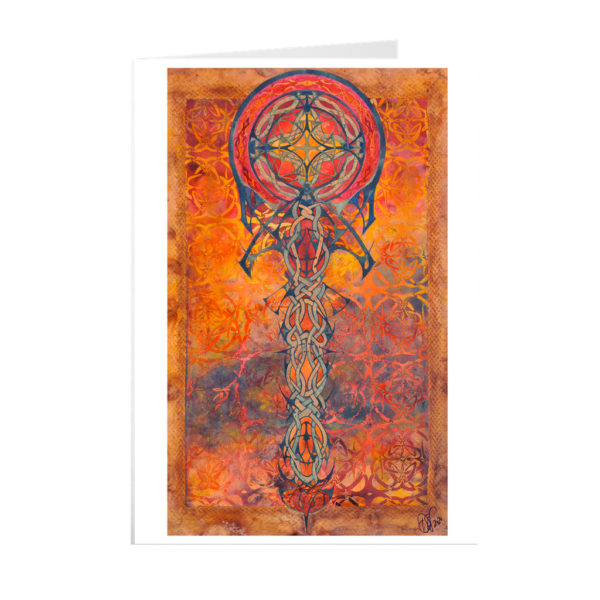 the Key (2020) : 7x5" Folded Greetings Cards - Image 2