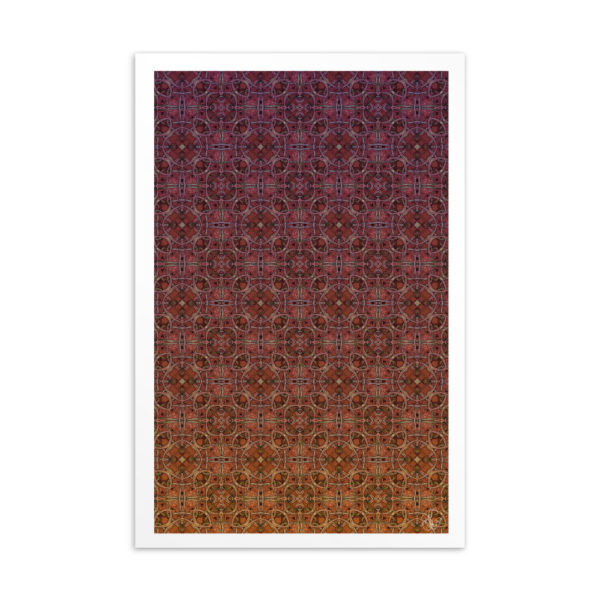 Outlander's Plaid(2020): Giclée Printed Postcard