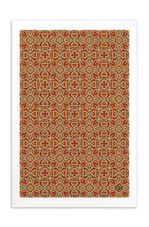 Bede's Tesselation(2020): Giclée Printed Postcard