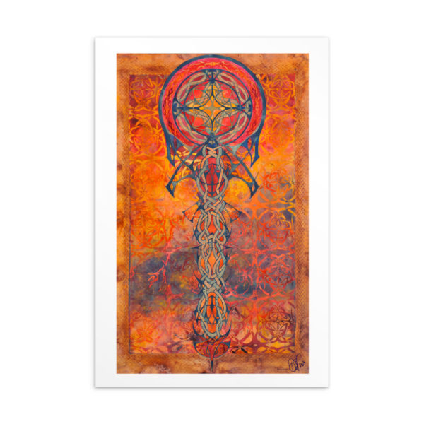 The Key (2020): Giclée Printed Postcard