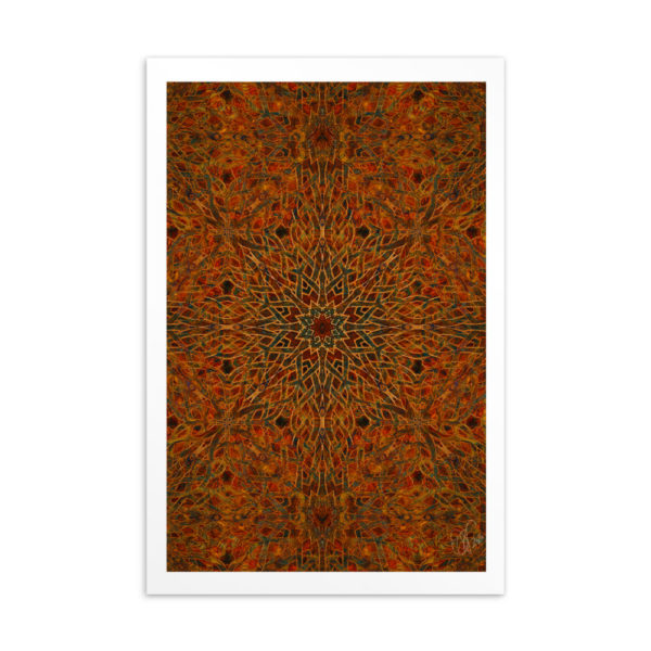 Ancestral Dreaming(2020): Giclée Printed Postcard