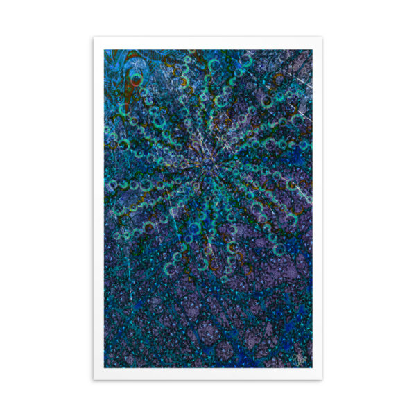 Coming Up for Air(2020): Giclée Printed Postcard