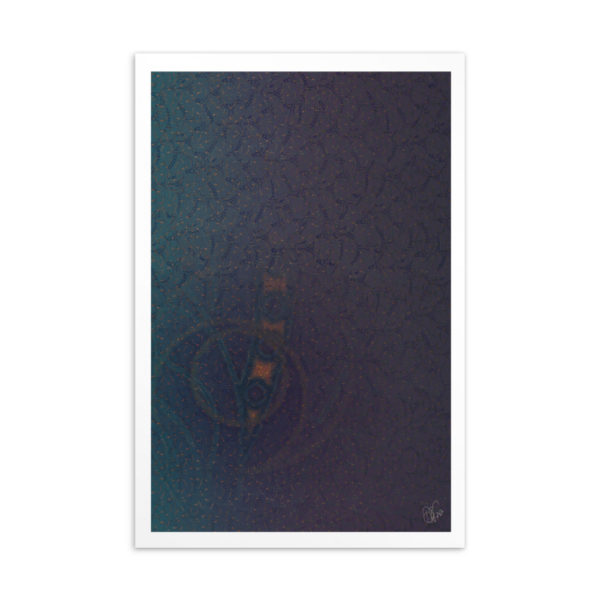 Dance of the MoonGoddess(2020): Giclée Printed Postcard