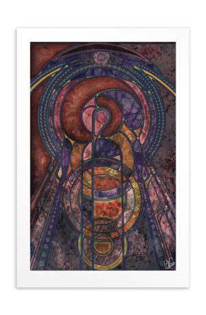 Tower of Babel (2020): Giclée Printed Postcard