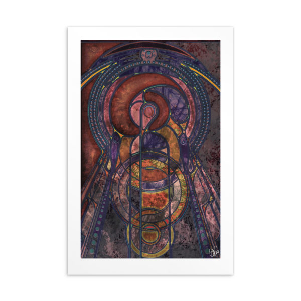 Tower of Babel (2020): Giclée Printed Postcard