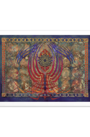Gates of Venus (2020): Giclée Printed Postcard