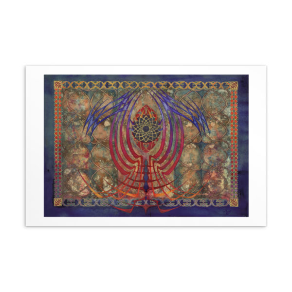 Gates of Venus (2020): Giclée Printed Postcard