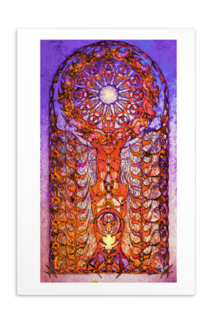Clockwork Dreamtime (2020): Giclée Printed Postcard