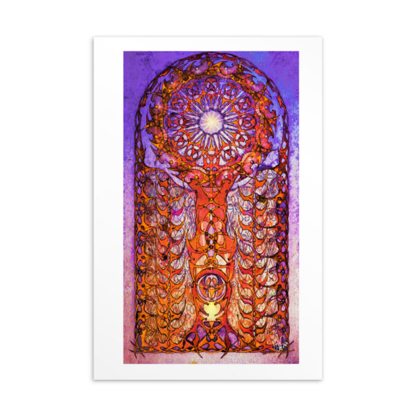 Clockwork Dreamtime (2020): Giclée Printed Postcard