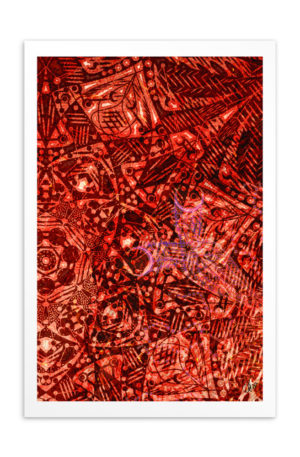 Detailed Reflections(2020): Giclée Printed Postcard