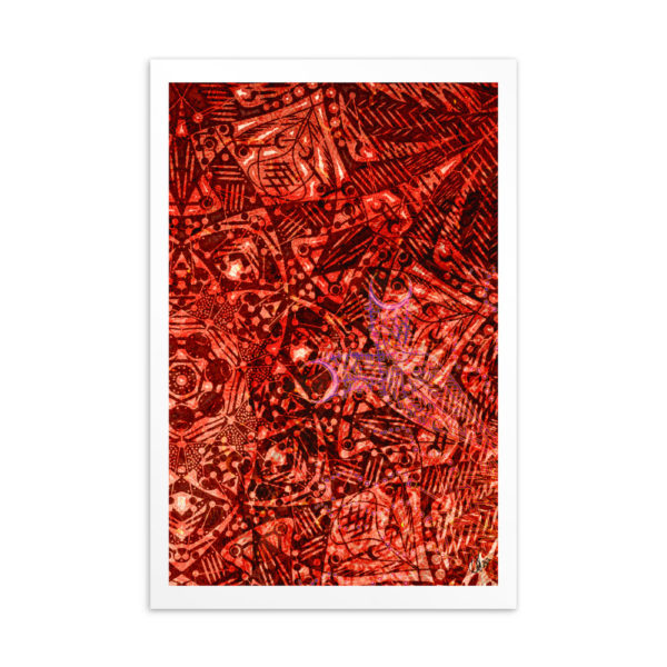 Detailed Reflections(2020): Giclée Printed Postcard