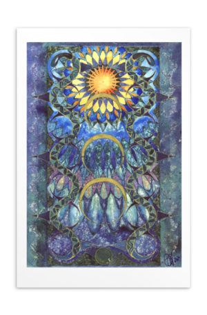 Serpent's Song (2020): Giclée Printed Postcard