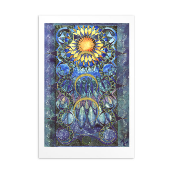 Serpent's Song (2020): Giclée Printed Postcard