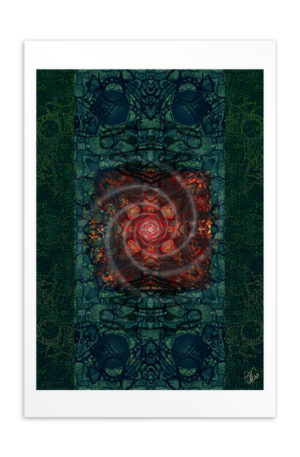 Beyond the Words(2020): Giclée Printed Postcard