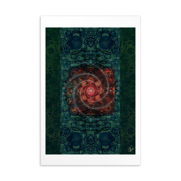 Beyond the Words(2020): Giclée Printed Postcard