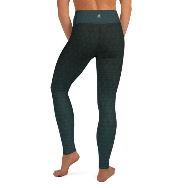 20s Deco Print Leggings | Workout Yoga Leggings | Gym Pants | Art deco leggings  Yoga Leggings - Image 6
