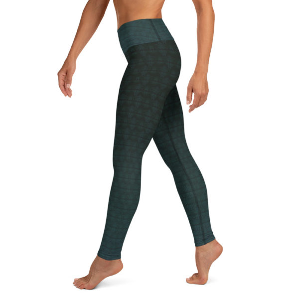 20s Deco Print Leggings | Workout Yoga Leggings | Gym Pants | Art deco leggings  Yoga Leggings - Image 4