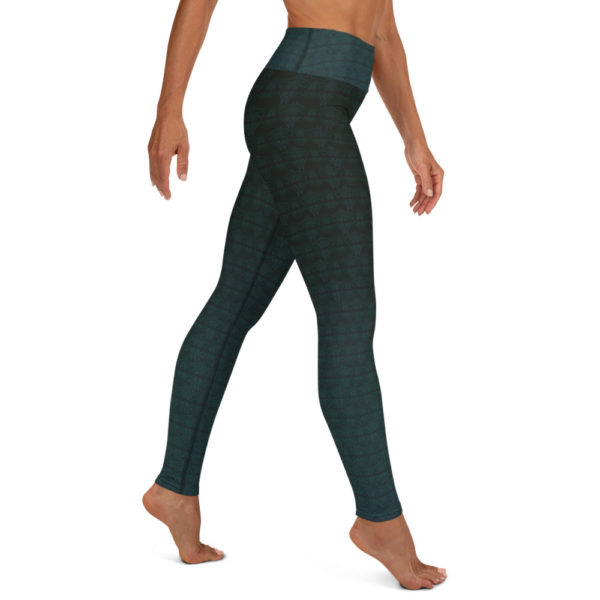 20s Deco Print Leggings | Workout Yoga Leggings | Gym Pants | Art deco leggings  Yoga Leggings - Image 5
