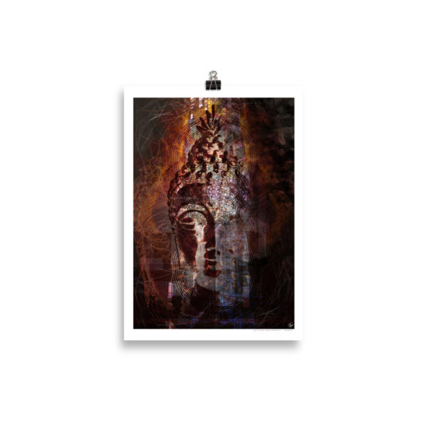 Buddha's Abstraction (2019) : Giclée Print Fine Art Reproduction - Image 3