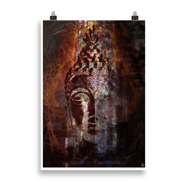 Buddha's Abstraction (2019) : Giclée Print Fine Art Reproduction - Image 2