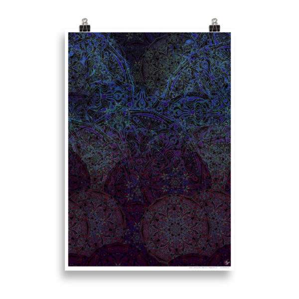 Mandaliqué (2020) : Giclée Print Reproduction Poster - Image 5